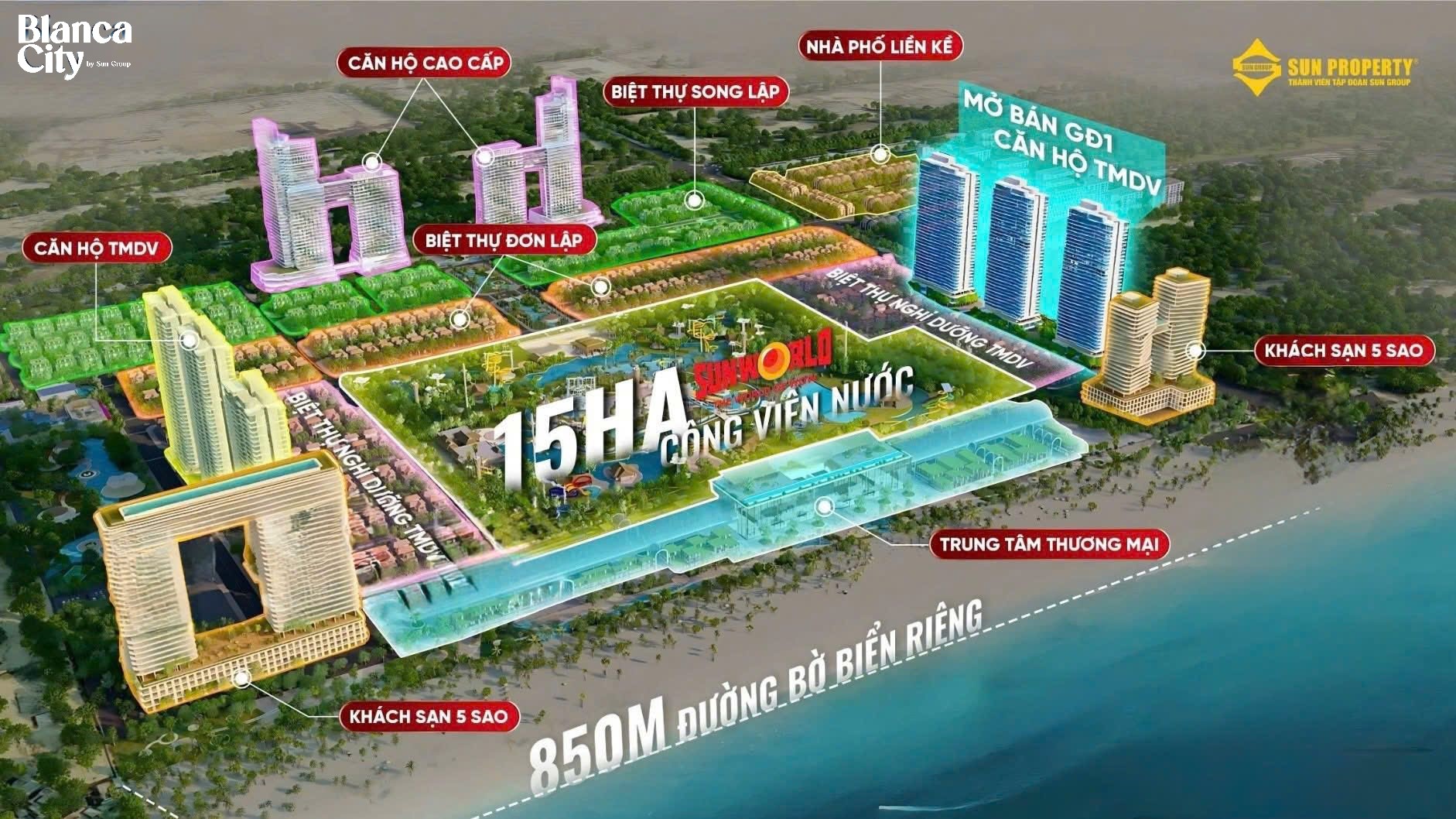 Mặt Bằng Blanca City Vũng Tàu